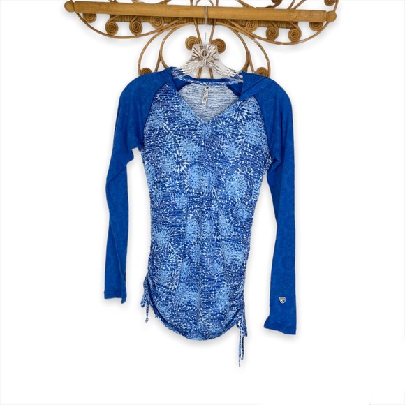 Kuhl Tops - Kuhl side cinch burnout long sleeve top XS